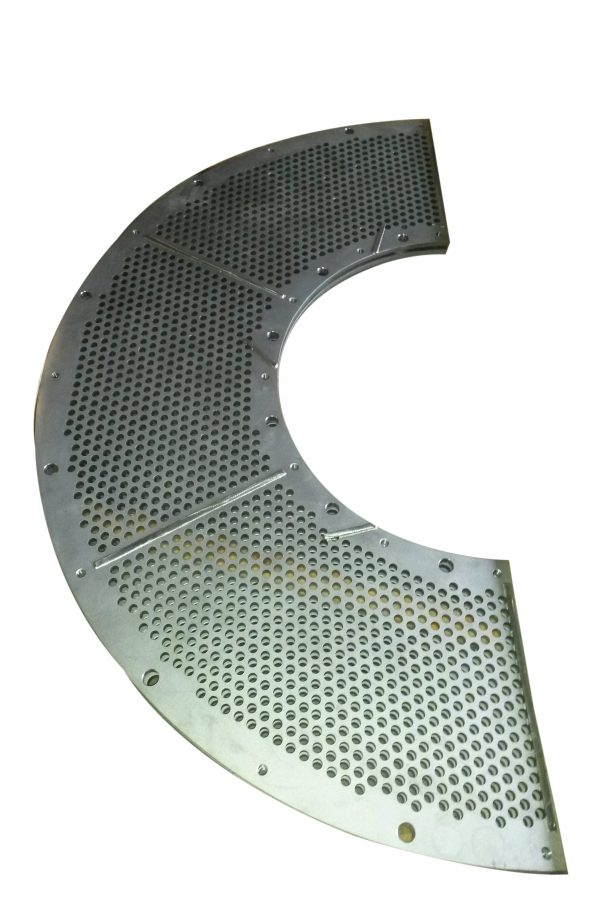 Perforated plates for breakers